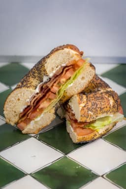 B|CLLT Bagel - Lamb Bacon
