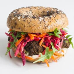 Falafel Burger Bagel