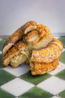 Chicken Caesar Bagel