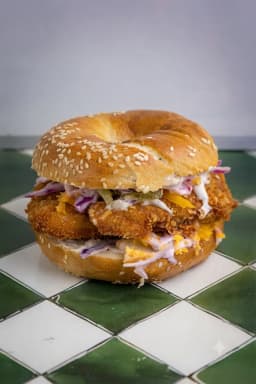 Chicken Sando Bagel